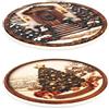 Bizzotto Sottopentola di Natale Paul Chalet Ass. Ceramica D 20 Cm Multicolor