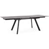 Bizzotto Jarkko Tavolo Allungabile Grigio Gres Porcellanato 160-240×90