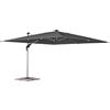 Bizzotto Ombrellone Laterale Aries 4×4 m Grigio Antracite Alluminio