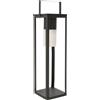 Bizzotto Lampada Solar Led H 75 Cm con Manico Quadrata Nero