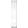 Ad Trend Vaso in Vetro Lyon D 12 Cm H 60 Cm - Vaso Decorativo Moderno per Fiori e Arredo Casa