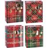 Ad Trend Busta Regalo di Natale Carta Ass. 26 x 12 Cm H 32 Cm Multicolor 1 Pz