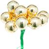 ARPIMEX Box 144 Mini Sfere Natale Vetro D 20 Mm Gold