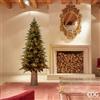 EDG Enzo De Gasperi Albero di Natale Pino Luxury New H 180 cm con 2000 mini led D 100 Cm