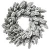 ARPIMEX Corona Natale Innevata D 60 Cm Green