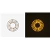 Conti Corona Natale 800 Luci D 38 Cm Classic Warm White 8 Funzioni Adattatore