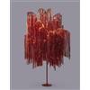 EDG Enzo De Gasperi Albero di Natale Led Frange 1.500 Microled H 250 Cm D 160 Cm Red