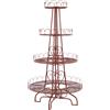 Bizzotto Alzata 4 Piani Merek to Rosso H 190 Cm