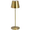 Bizzotto Lampada Tavolo Etna led H 38 Cm Oro