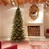 EDG Enzo De Gasperi Albero di Natale Pino Luxury New con 4.000 Led H 240 Cm D 115 Cm