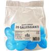 Cereria Di Giorgio Candele Galleggianti Ø 4,5 cm H. 2,7 cm (20 pz) - Celeste Bebé