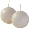 Cereria Di Giorgio Candele Sfera Ø 6 cm (6 pz) - Cipria