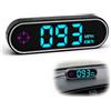 CVMGO Tachimetro GPS per tutte le auto, tachimetro digitale MPH per auto con display Head-up, tachimetro GPS universale, HUD colorato, dispositivo di avviso limite di velocità multifunzione, Plug & Play (7