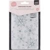 Vaessen Creative Cartella per Goffratura Fiocchi di Neve 14,6 x 10,7 cm - Cartella per Embossing per Biglietti, Scrapbooking, Journaling - Riutilizzabile, Risultati Precisi, Per Macchine da Taglio