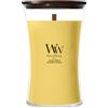 WoodWick Candela profumata | Candela a clessidra grande | Solar Orchid | Regali perfetti per donne