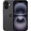 Apple Iphone 16 Black 128GB Memoria 8GB Ram Display 6.1" Mye73hn/a 48Mpx 5G Nero