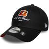 New Era NFL International Games 2026 Madrid 9FORTY Berretto Sportivo | Con logo Cincinnati Bengals, articolo ufficiale NFL per i partiti europei 2026, chiusura regolabile, look sportivo