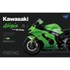 Meng Modellino Kawasaki Ninja Zx-10rr MENG 1/9 Pre Dipinto,Montaggio Senza Colla Ni