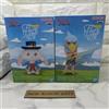 BANPRESTO Shangri-La Frontier Sanraku & Emul Fluffy Puffy Figure set di 2 BANPRESTO NUOVO