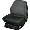 Town and Country Covers Town And Country - Coprisedile Standard per Trattore o macchinari, Colore: Nero