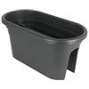 ARTEVASI Fioriera Venezia Balcone 60 cm Antracite