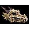 Figuren Shop GmbH Testa Di Drago Gigante 70 CM - Teschio Di Drago Gotico Scheletro Grande Figura