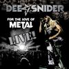 Dee Snider For the Love of Metal: Live! (CD) Album (Multiple formats box set)