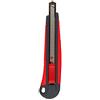 Kores - KCS9 Metal Knife Cutter 9 mm, Snap-Off Carbon Steel Blade with Auto-Lock and Soft Grip, Home, Ufficio, Arts and Crafts, Single Pack
