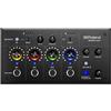 Roland BRIDGE CAST Dual Bus Gaming Mixer | Interfaccia per lo Streaming Audio e Mixer Pro per i Gamer Online | DSP Hardware a 32-Bit | Connettività USB-C per Windows e Mac | Nero