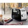 Kitchenaid Tostapane, 2 fessure per tostare, 7 livelli di tostatura, Funzione scongelamento, colore NERO - KitchenAid 5KMT221EER