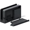 Sportello posteriore (per base per Nintendo Switch con porta LAN) nero