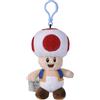Portachiavi peluche di Toad - Super Mario