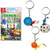 Nintendo Pacchetto Pikmin 4 + set di 3 portachiavi