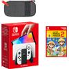 Nintendo Switch - Modello OLED (bianco) Super Mario Maker 2 Pack