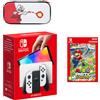 Nintendo Switch - Modello OLED (bianco) Mario Party Superstars