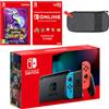 Nintendo Switch (blu neon/rosso neon) Pokémon Violetto + Nintendo Switch Online 3 mesi individuale Pack