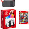Nintendo Switch - Modello OLED (bianco) Super Mario Odyssey Pack
