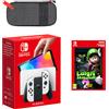 Pacchetto Nintendo Switch - Modello OLED (bianco) Luigi's Mansion 2 HD