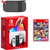 Nintendo Switch - Modello OLED (bianco) Mario Kart 8 Deluxe Pack