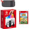 Nintendo Switch - Modello OLED (bianco) Animal Crossing: New Horizons Pack