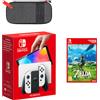 Nintendo Switch - Modello OLED (bianco) The Legend of Zelda: Breath of the Wild Pack