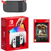 Pacchetto Nintendo Switch - Modello OLED (bianco) Metroid Prime Remastered