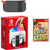 Nintendo Switch - Modello OLED (bianco) New Super Mario Bros. U Deluxe Pack