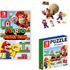 Nintendo Mario vs. Donkey Kong + puzzle + set di 3 adesivi