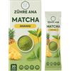 ZÜHRE ANA Tè Matcha con aroma di ananas 160 g Polvere