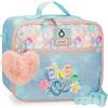 Enso Bubbles, borsa da toilette, borse a tracolla, Perfetta per organizzare, diversi scomparti. Rosa e blu