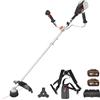 Worx WG084E.9 40V PowerShare Cordless 38cm Brushless Decespugliatore Strimmer Unità Nuda (senza batteria o caricabatterie)