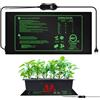 PORFOYO Tappetino riscaldante per piante con termostato per piantine, 50 W tappetino riscaldante per semina germinazione 10 x 20,75, cuscino riscaldante impermeabile per serra, cuscino riscaldante