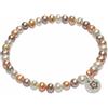MAYUMI Bracciale con perle multicolore e charm fiore in argento 925 mayumi gds727990753451