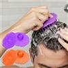 Generic Confezione da 2 spazzole per shampoo, massaggio per cuoio capelluto, esfoliante per cuoio capelluto, forfora con manico per erba per donne e animali domestici